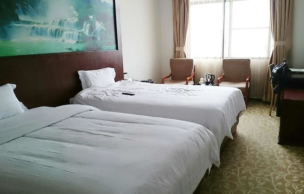 ג'אוצ'ינג Shanshui Fashion Hotel Paifang Park מראה חיצוני תמונה